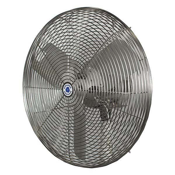 Washdown Fan, 24 in Blade Dia, 115/230V