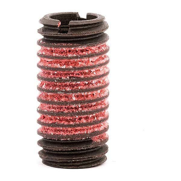 Heavy Wall Self Locking Thread Insert, 5/16"-18 Int Thrd Sz, Steel, 5 PK