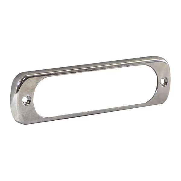 Chrome Bezel for 4.4 Inch Thin Mount LED Strobe Light