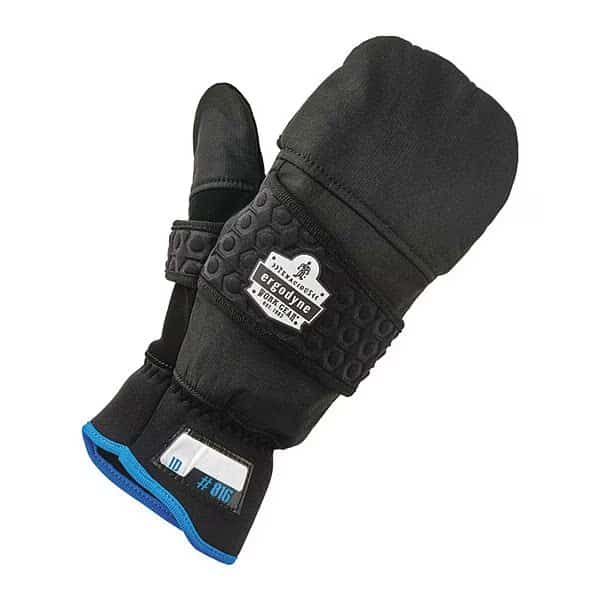 L, Synthetic Leather Palm, Black