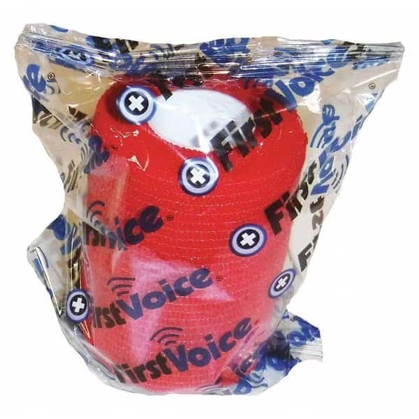 Cohesive Bandage, Red, 3" x 5 yd.