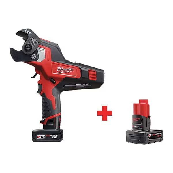 Cordless Cable Cutter,w/Battery, Mfr#: 2472-21XC, 48-11-2460, MILWAUKEE