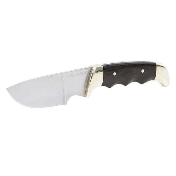 Knife,Big Pakka,4.5",Drop Pt,Fixed Blade, Mfr#: 12181, SHEFFIELD