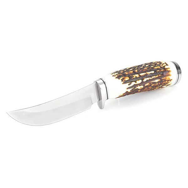 Knife, Heard, 4", Trailing Pnt, Fixed Blade