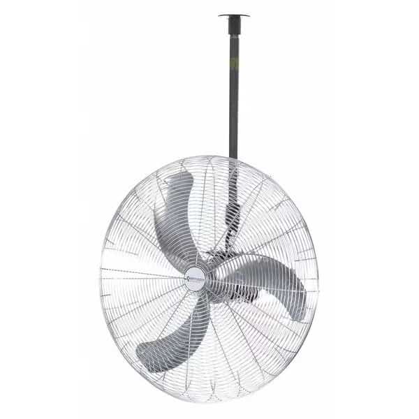 30" 30In, Hazlocation Pedestal Fan, 1/4Hp, 1140, Safety Cable Kit