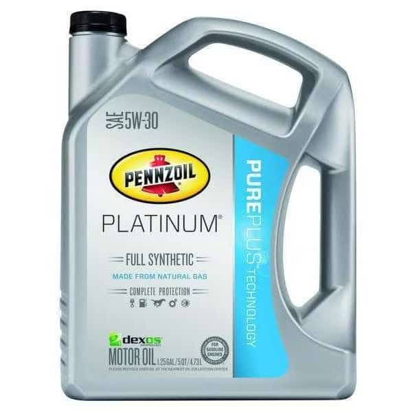 Engine Oil,5W-30,Full Synthetic,5qt, Mfr#: 550046126, PENNZOIL