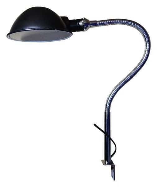 Task Light, LED, 7.7W, BLK, 23in, Gooseneck