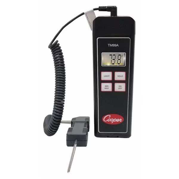 NIST Digital Thermistor Thermometer, -40 Degrees to 302 Degrees F