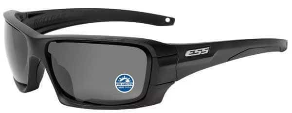 Rollbar, Safety Glasses Polarized, Gray Mirror Lens, Full-Frame, Wraparound