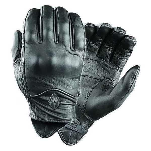 Tactical Glove,2XL,Black,Leather,PR , Mfr#: ATX95