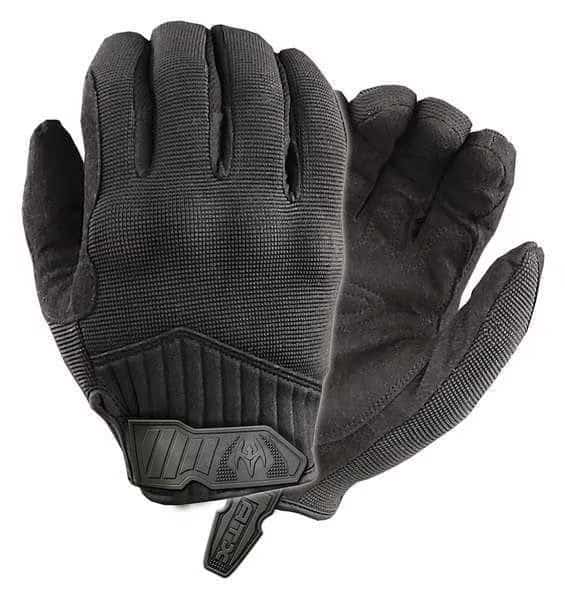 Tactical Glove, 2XL, Black, Nylon, PR
