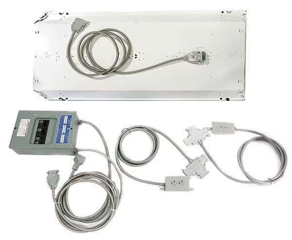 Modular Wiring Kit, 12 ft. x 24 ft., Gray