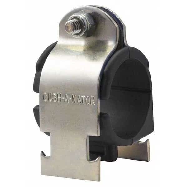 Cushioned Clamp, Std, 3/4 in. Pipe, 316SS