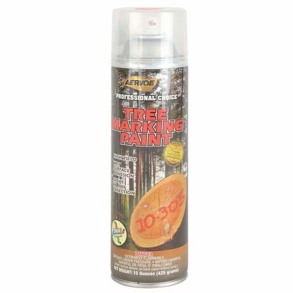 Tree Marking Paint, 15 oz., Fluorescent Blue, Solvent -Based