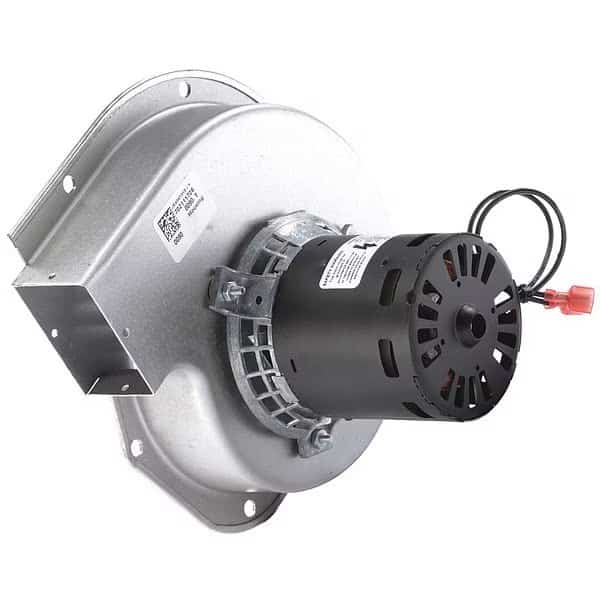 Draft Inducer Blower, 230, Steel, 6 13/64 in W, 7 45/64 in H, 4.9/1.75x2.75" Inlet and Outlet Dia.