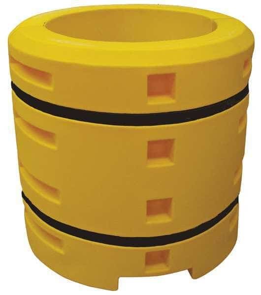 Column Protector, Yellow, 24inW, LLDPE, SENTRY, Mfr# CS2442-9R