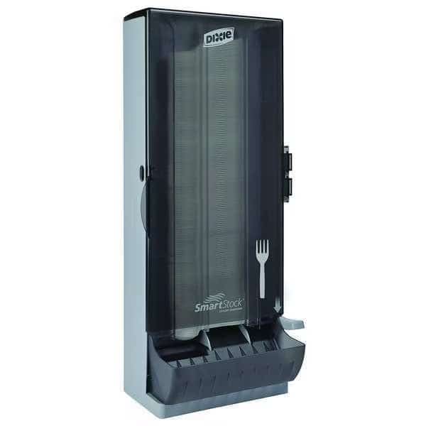Fork Dispenser, Smoke, Capacity 120