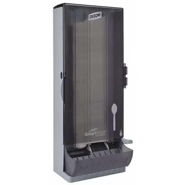 Spoon Dispenser, Smoke, Capacity 120