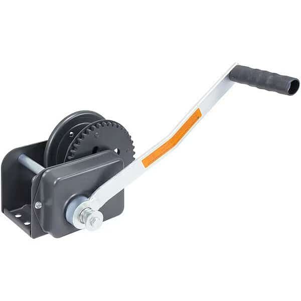Heavy-Duty Brake Winch, Spur Gear, 1200 lb