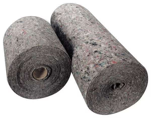 Sorbent Roll, 50 gal, 3 ft x 150 ft, Universal, Gray, Multicolor, Cotton, Polyester