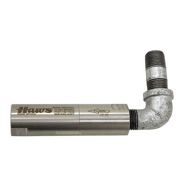 Valve, Stainless Steel, Silver, For Use With, Shower, Eyewash