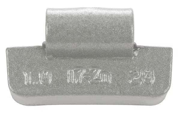 Wheel Weight, Truck Zinc, 6 Oz, PK25, PERFECT EQUIPMENT, Mfr# I7Z-060