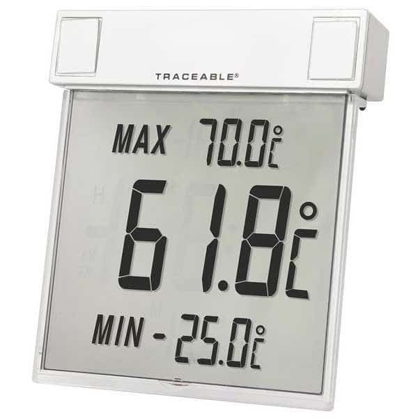 Digital Therm, Big-Digit See-Thru C, Mfr#: 4160, TRACEABLE