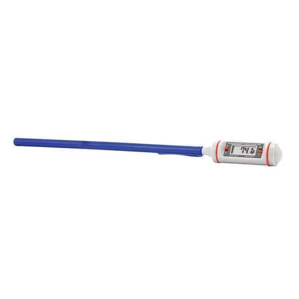 8" Stem Digital Pocket Thermometer, -58 Degrees to 302 Degrees F, Battery Type: LR44