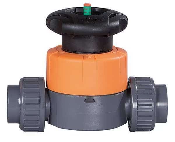 Diaphragm Valve,2-Way,1-1/2 In,Sckt/Thrd, Mfr#: 161514616, GEORG FISCHER
