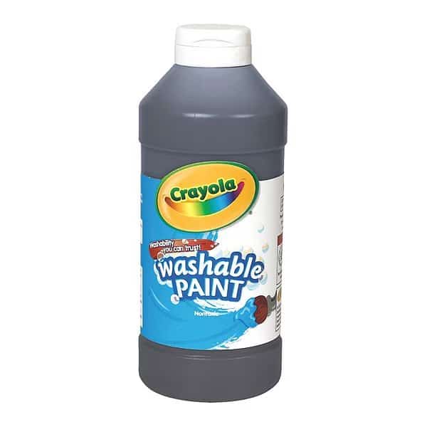 Paint,Washable,16oz,Black, Mfr#: 542016051, CRAYOLA