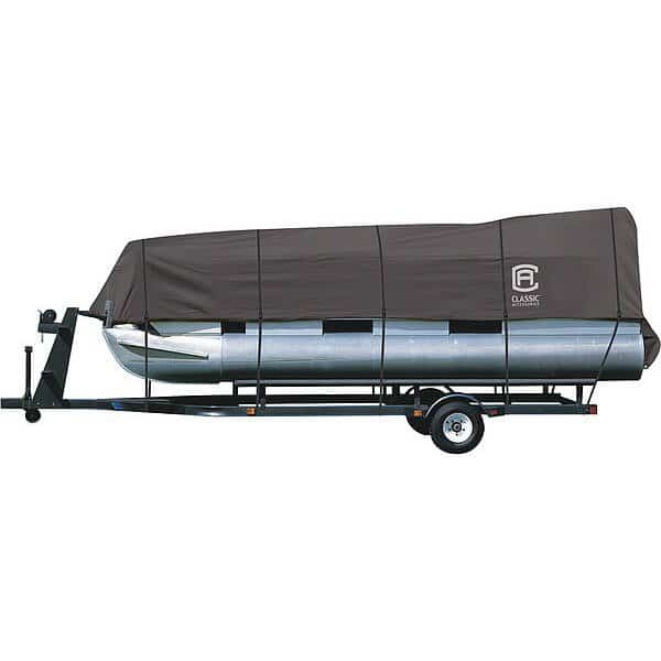 Pontoon Boat Cover, Model A, Charcoal