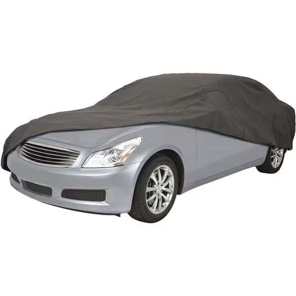 Sedan Car Cover,Charcoal,Full-Size, Mfr#: 10-014-261001-00, CLASSIC ACCESSORIES