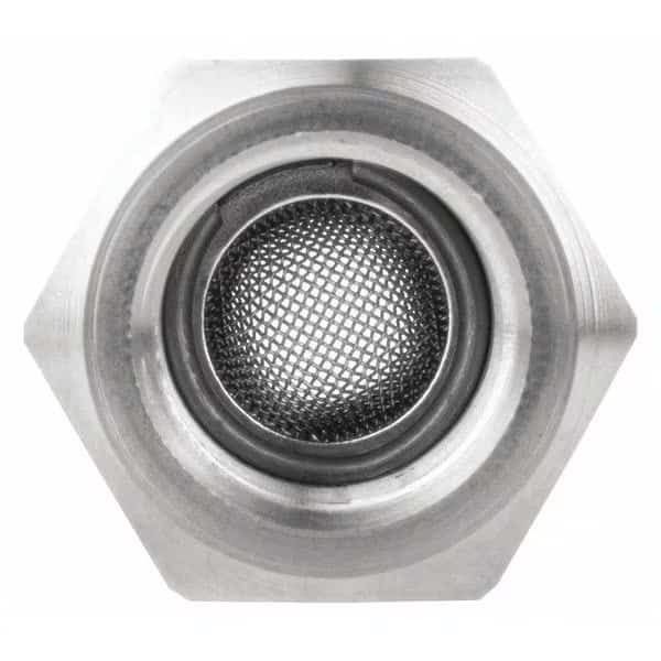 Adapter,Sieve,3/8" NPTF x 3/8" NPTM, Mfr#: 53.011, MOSMATIC