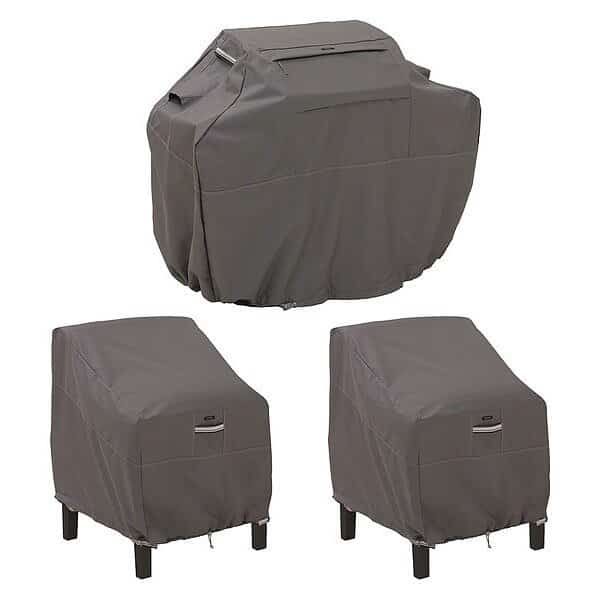 Cover, Grill, Lrge and Lounge Chair Bundle, CLASSIC ACCESSORIES, Mfr# 55-926-045103-EC