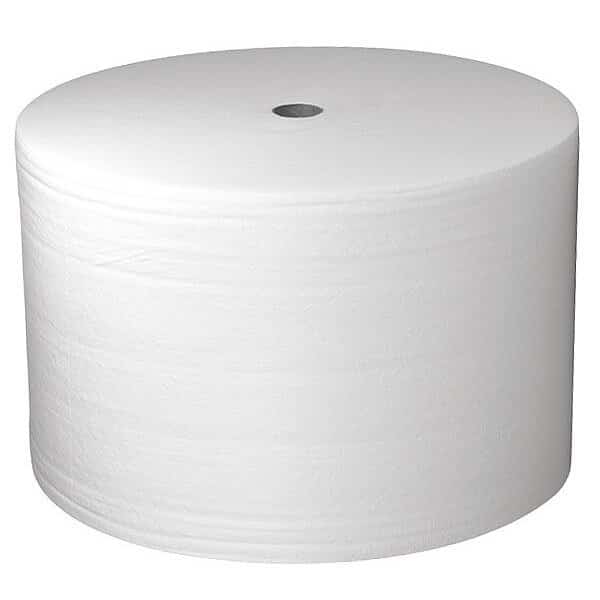 Durawipe 600 Wiper, Jumbo Roll, White, DURAWIPE, Mfr# D633W