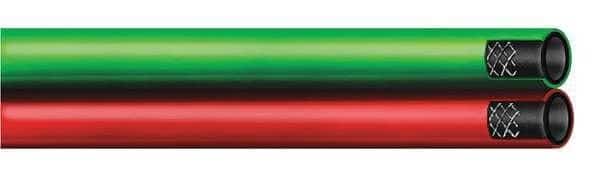Twin Welding Hose, 3/8 dia, 750 ft, Grd T