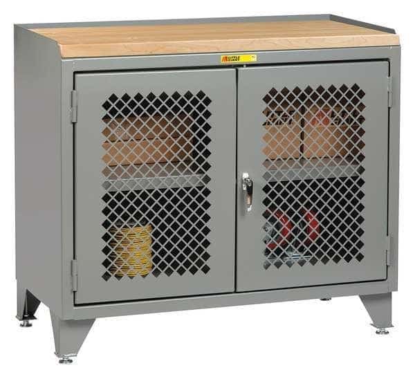 Bench Cabnet, Maple Top, 2 Clrview Drs