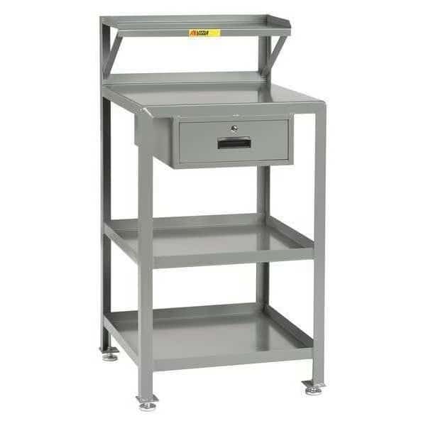 Shop Desk, 24inWx22inD, Incld Leg Levelrs
