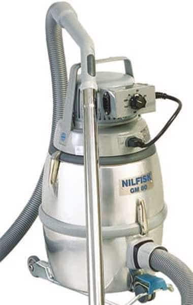 Industrial, Shop Vacuum, 3 1/4 gal, HEPA, 0 to 87 cfm, 1 1/2 hp