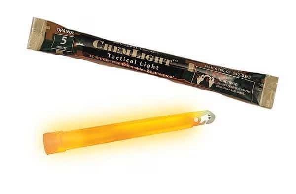Lightstick, Orange, 5 min., 6 in. L, PK500