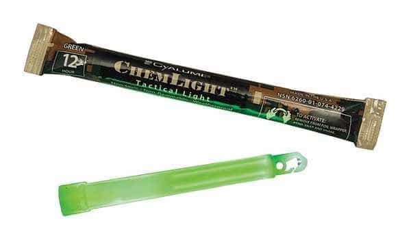Lightstick, Green, 12 hr., 6 in. L, PK500