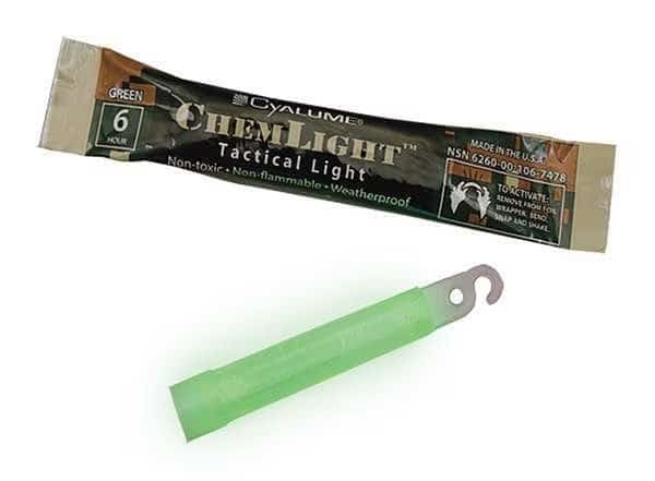 Lightstick,Green,6 hr.,4 in. L,PK100, Mfr#: 9-74780, CHEMLIGHT BY CYALUME TECHNOLOGIES