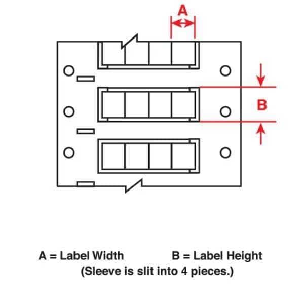 Wire Sleeve, 1/2 in W, 1 in L