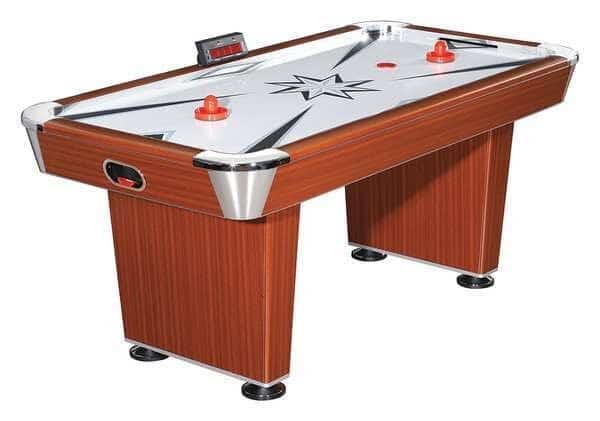 Air Hockey Table,MDF,72in.L x 36in.W, Mfr#: BG1037, HATHAWAY