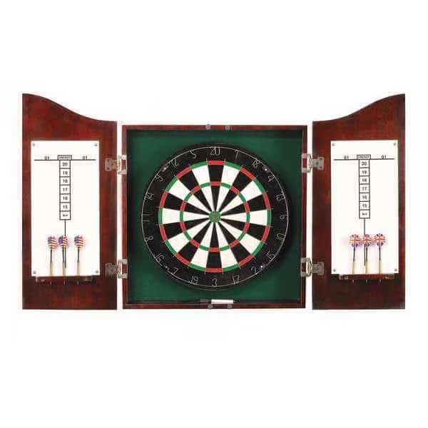 Dartboard, Dark Cherry, 25-1/2inH x 44inW, HATHAWAY, Mfr# BG1041CH