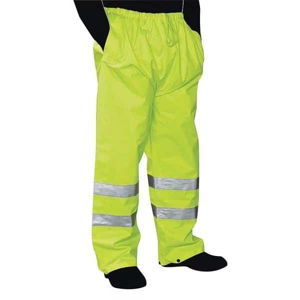 Rain Pants, 5XL, Green, Unisex