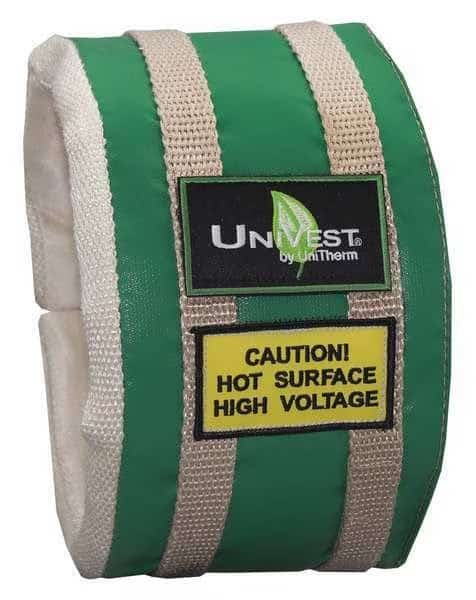 16" x 56" L Fiberglass Cloth Insulated Pipe Jacket 1" Wall