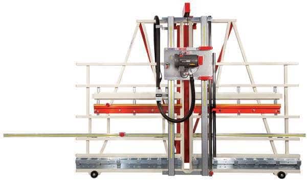 Panel Saw, 8 In., 3450 rpm, Cut H 64 In.