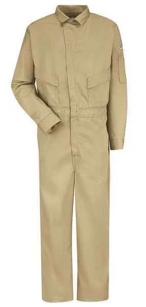 Coverall, 9.1 cal/sq cm ATPV, L, 30 1/2 in Inseam, Zipper