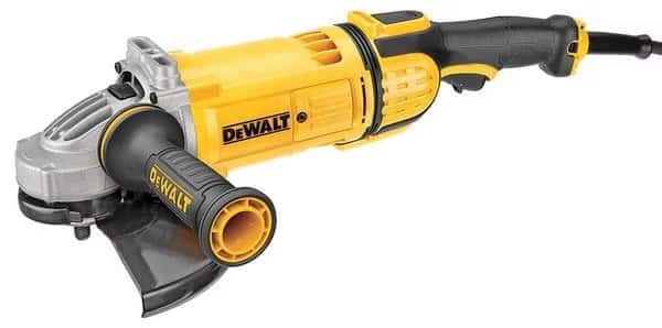 9" 6,500 rpm 4.9 HP Angle Grinder, No-Lk
